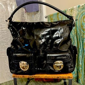 Marc Jacobs Black Patent Leather Bag